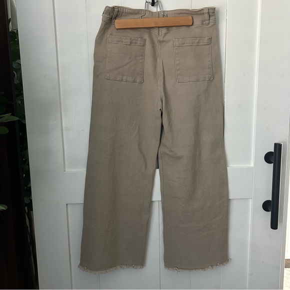 Kingston Pants - Cream Wide-Leg Pants - Picture 4 of 7